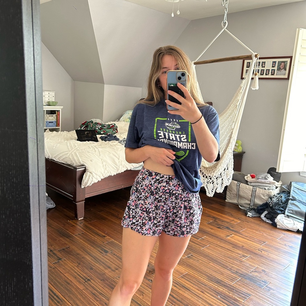Floral American Eagle Shorts